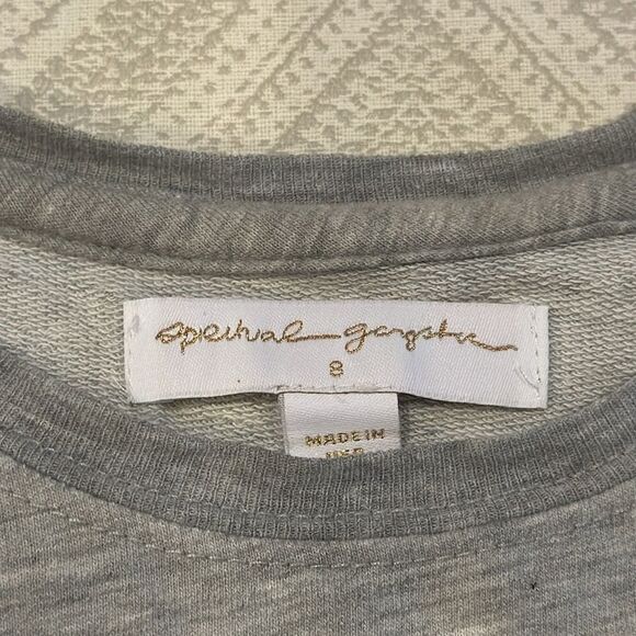 Spiritual Gangster Girls ‘Sunkissed’ Grey Sweatshirt - Size 8 - Picture 3 of 6